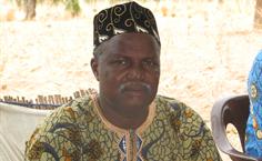 The Chief of Nano, Togo in Africa, public health advocate for PHI